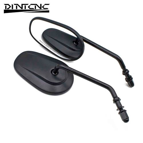 Rétroviseur Universel Pour Moto Harley-Davidson,Ocia Electra,Fatboy,Road King,Softail Sportster 883 1200,M10 - Type Black A