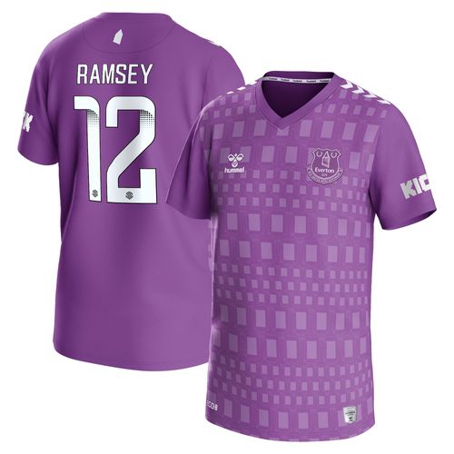 Maillot Troisième Gardien De But Everton Wsl 2023-24 - Enfants Avec Flocage Ramsey 12