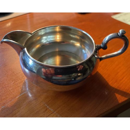 Pot a crème Russe ancien en Argent