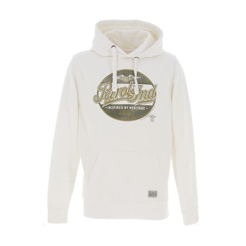 Sweat Capuche Hooded Petrol Industries Men Sweater Hooded Ecru