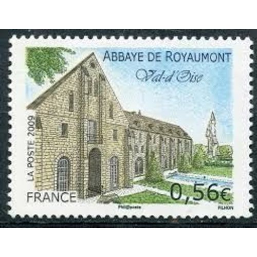Abbaye De Royaumont (Val D'oise) Année 2009 N° 4392 Yvert Et Tellier Luxe