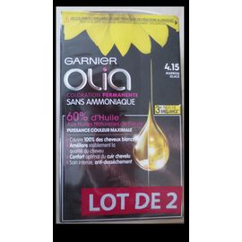 Lot De 2 Colorations Pour Cheveux Garnier Olia - Marron Glacé 