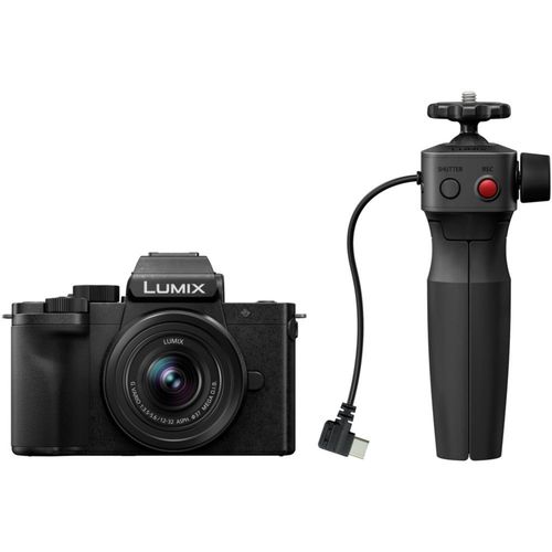 Appareil photo Hybride Lumix G100 noir+12-32mm + poignée Trepied
