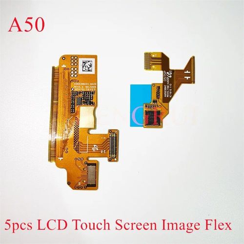 Écran Tactile LCD avec Câble Flexible pour Samsung Série A,A3,A5,A7,A8,A9,A310,Aouvriers,AAndalousie,Abarding,A320,A520,A720,A920,A10,A20,A30,5 Pièces - Type A50