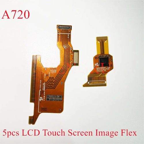 Écran Tactile LCD avec Câble Flexible pour Samsung Série A,A3,A5,A7,A8,A9,A310,Aouvriers,AAndalousie,Abarding,A320,A520,A720,A920,A10,A20,A30,5 Pièces - Type A720