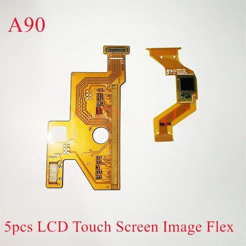 Écran Tactile LCD avec Câble Flexible pour Samsung Série A,A3,A5,A7,A8,A9,A310,Aouvriers,AAndalousie,Abarding,A320,A520,A720,A920,A10,A20,A30,5 Pièces - Type A90