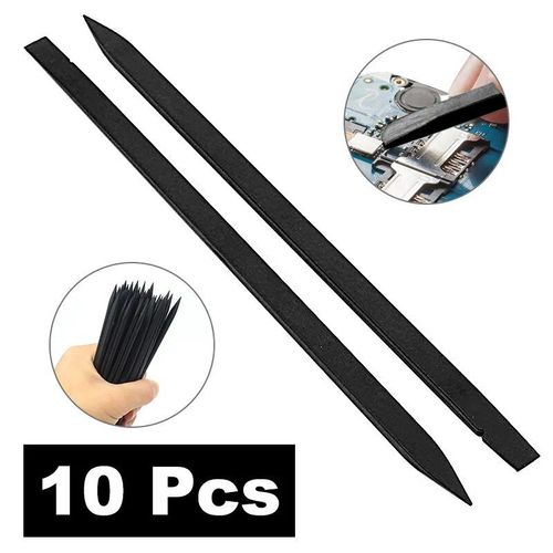 Pied-De-Biche Noir Anti-Leges En Plastique,Outil D'ouverture Pour Téléphone Ipad Samsung Pc Outils De Réparation De Démontage 10 Pièces 15cm
