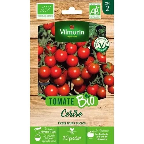 Tomate Cerise Bio Vilmorin