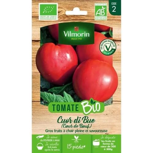 Tomate Cuor Di Bue Bio Vilmorin