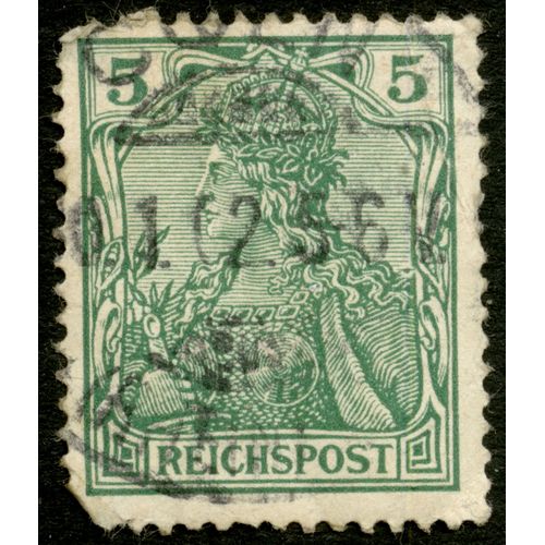 Timbre Oblitéré Reichspost 5