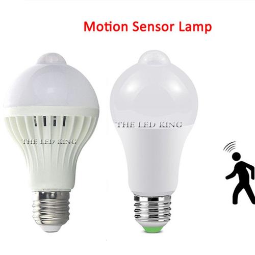 Lampe à détecteur de mouvement PIR, ampoule LED, 5W, 7W, 9W, 12W