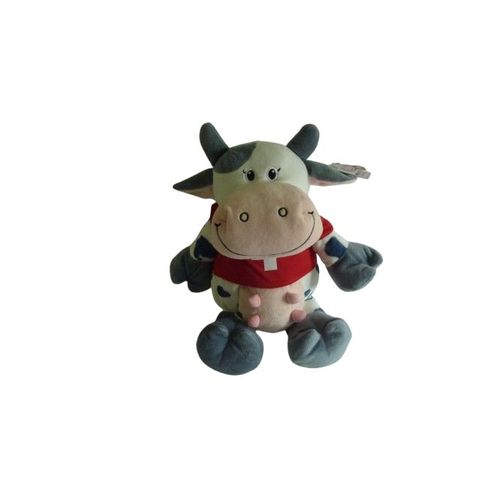Doudou Peluche Vache 44 Cm Milky Fmily
