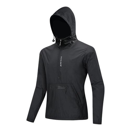 Veste De Cyclisme À Capuche Pour Homme,Imperméable,Réfléchissant,Coupe-Vent,M-3xl