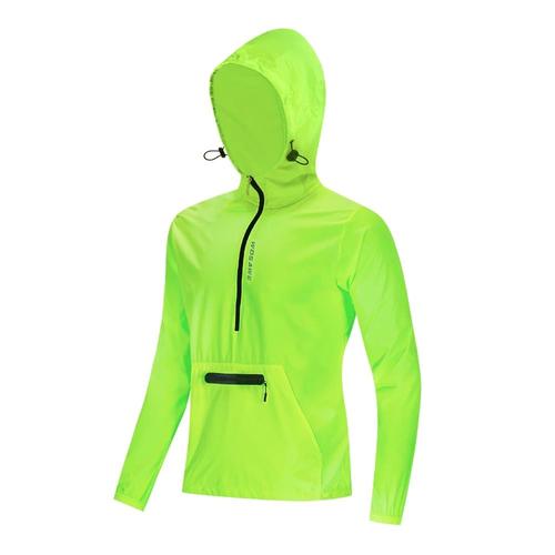 Veste De Cyclisme À Capuche Pour Homme,Imperméable,Réfléchissant,Coupe-Vent,M-3xl