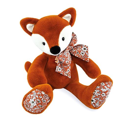 Peluche Copains Câlins Renard Orange 40 Cm - Histoire D'ours