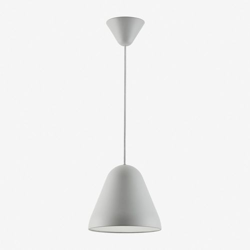 Plafonnier En Fer Jubina Gris Béton A