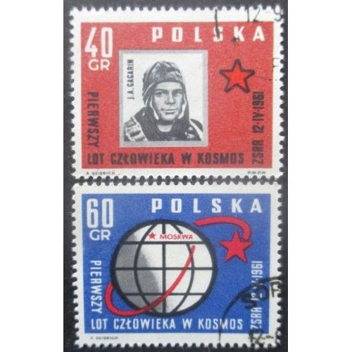 Pologne N°1090 Et 1091 Oblitérés