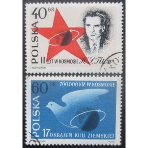 Pologne N°1120 Et 1121 Oblitérés