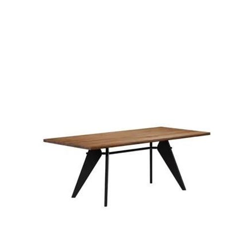 Vitra - Em Table - 200 Cm - Noir Profond - Noyer Américain - Marron