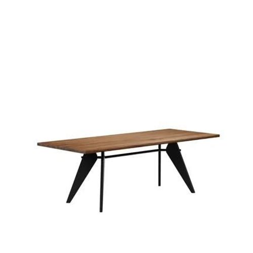 Vitra - Em Table - Noir Profond - Noyer Américain - 220 Cm - Marron