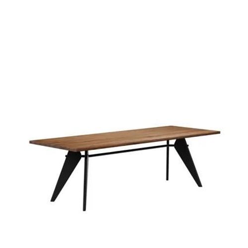 Vitra - Em Table - 240 Cm - Noir Profond - Noyer Américain - Marron