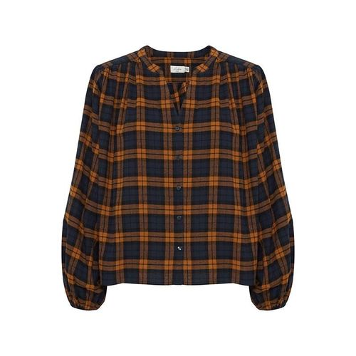 Chemise Manches Longues Ichi Ihtamanna Sh Marron