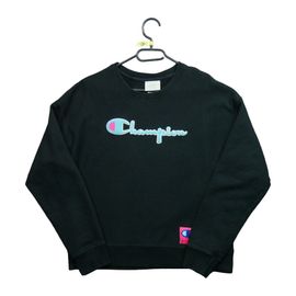 Reconditionné - Sweat Champion - Taille L - Femme - Noir