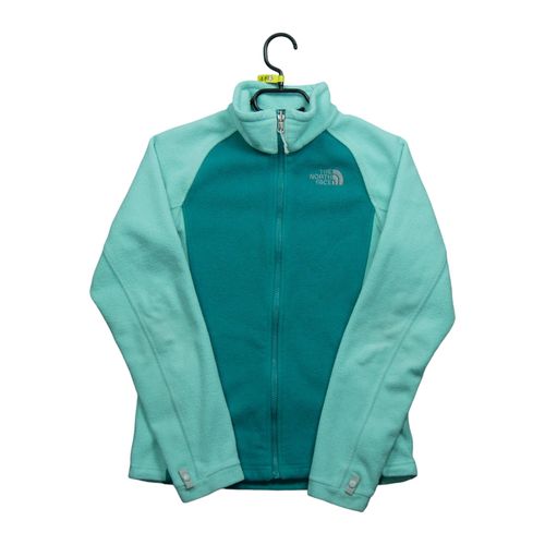 Reconditionné - Veste Polaire The North Face - Taille Xs - Femme - Turquoise