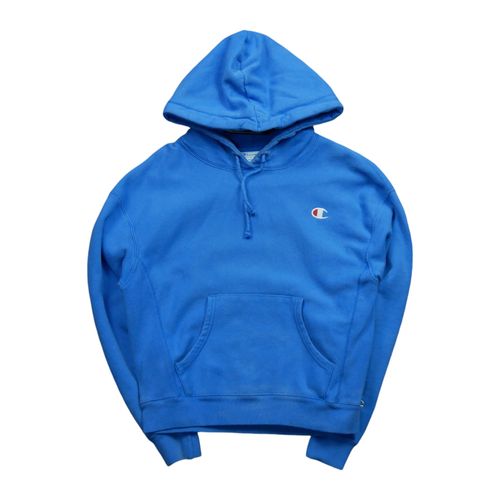 Reconditionné - Sweat À Capuche Champion - Taille S - Femme - Bleu Clair