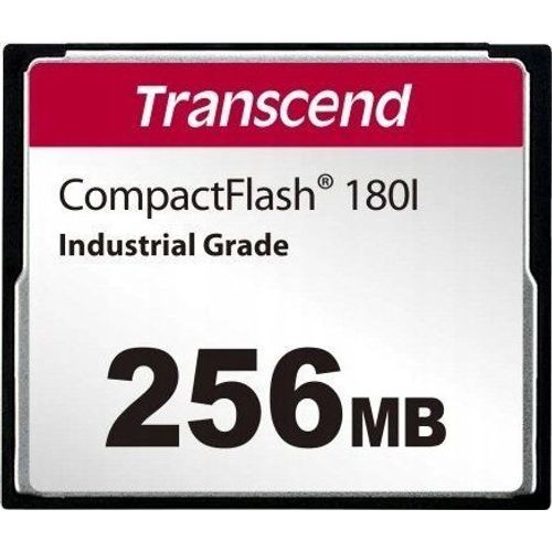 Transcend CF180I - Carte mémoire flash - 256 Mo - CompactFlash