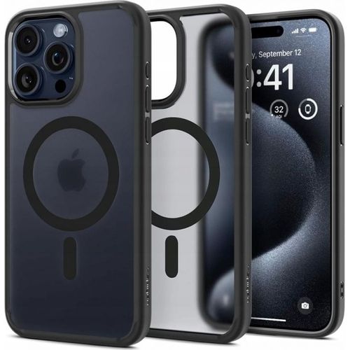 Spigen Coque Ultra Hybrid Magsafe Iphone 16 Pro Max Frosted Clear