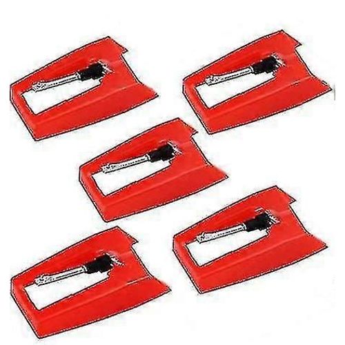 Aiguille de tourne-disque, 5pack Universal Turntable Stylus Aiguilles de remplacement, Aiguilles de phonographe pour Ion Jenson Crosley Victrola Sylvania