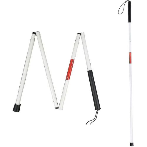 Canne Aveugle, Canne Blanche, Canne De Marche Pour Les Aveugles, Canne Aveugle Pliable 