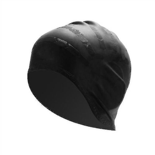Couvre-Bonnet De Bain Oreilles Pour Cheveux Longs, Bonnet De Bain En Silicone Pour Femmes Hommes 