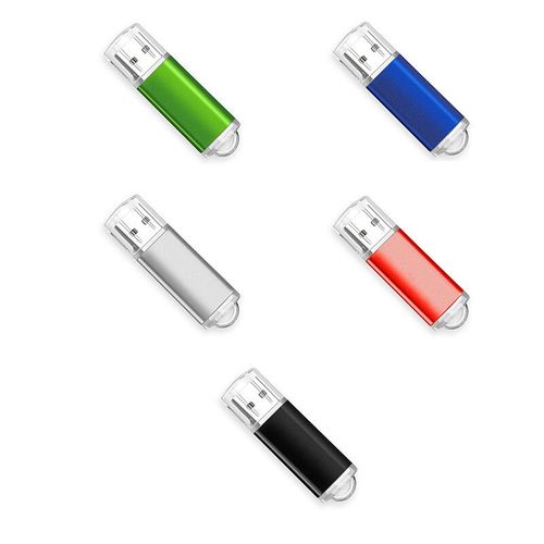 Clé USB 2.0,16 Go,32 Go,64 Go,128 Go,1 Go,2 Go,4 Go,8 Go,10 pièces/lot - Type MulticolorX10PCS-4GBX10PCS #B