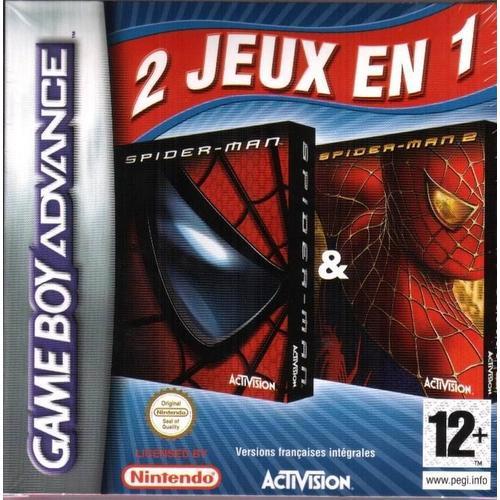 Spider-Man 1 & 2 Game Boy Advance - Jeux Vidéo | Rakuten