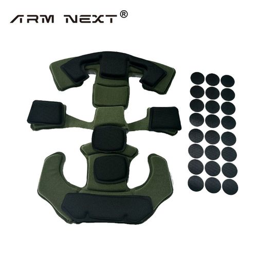 Dulhelmet-Lanière De Suspension Pour Casque,Mentonnière Pour Équipe Wendy,Fast Mich,Accessoires - Type Green Liners