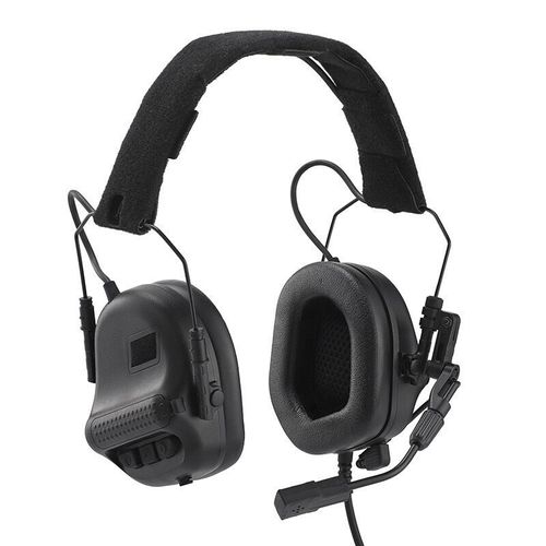 Dulvets-Casque d'écoute 514-plus et réduction du bruit,version casque,prise de vue,communication,interphone - Type Black(head Ver)