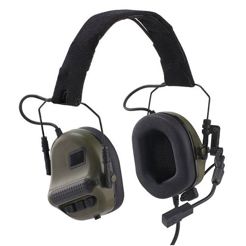Dulvets-Casque d'écoute 514-plus et réduction du bruit,version casque,prise de vue,communication,interphone - Type Green(head Ver)