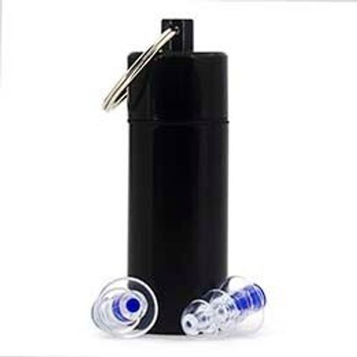 Bouchons D'oreille Haute Fidélité Pour Dormir,Bouchons D'oreille En Silicone Antibruit,Protecteur D'oreille Pour Le Tir,Concerts De Musicien,Moto - Type Blue 