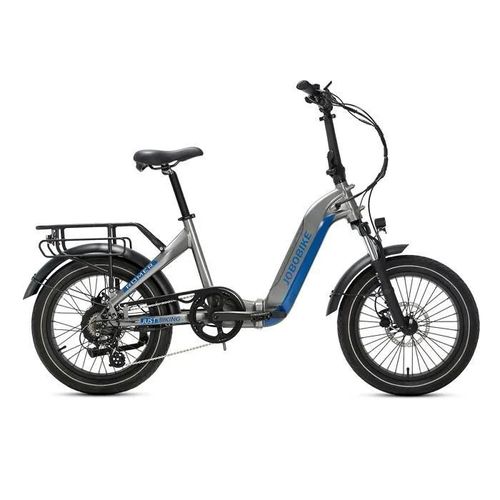 Fat Bike Vélo Électrique Jobobike Romer Roue Pliable 20 » 250w 48v 14ah Bleu