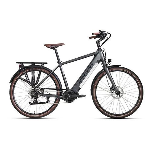 Vélo Électrique Henry Jobobike Moteur Bafang 65nm 14ah 110km 36v 13ah 250w Gris