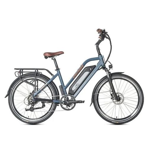 Jobobike Commuter Vélo Électrique 18« Aluminium, 26 » Roue 250w 36v 18.2ah 90km Bleu