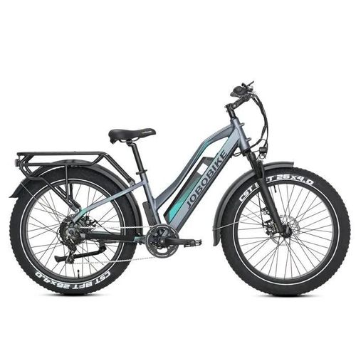 Fat Bike Jobobike Robin Step-Thru Vélo Électrique, Roue 26 », 250w 48v 14ah Gris