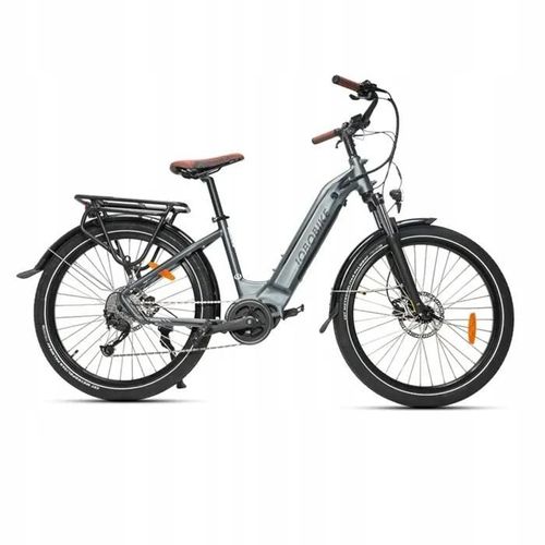 Vélo Électrique Jobobike Lyon Cadre 16.5 Pouces Roue 26 « Gris 36v 14ah 25km/H 90km