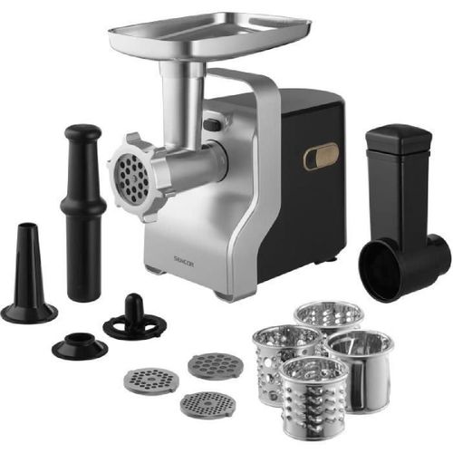 Hachoir a viande - SENCOR - SMG 6400SL - 700 W - Noir / Argent