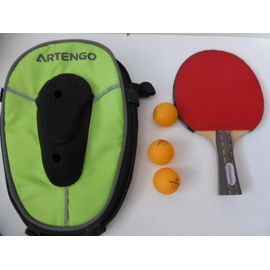 Ensemble Raquette De Ping-Pong Avec Sacoche Et Balles Tennis De Table