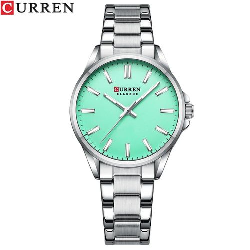 Istro Ren-Montre Classique Avec Bracelet En Acier Inoxydable Pour Femme,Montre-Bracelet À Quartz,Mains Shoes,Simple,Affaires,Mode - Type Silver Lake