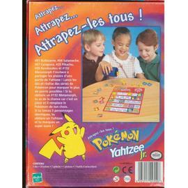 Yahtzee Pokémon Jr. - jeu MB 2000 - jouets rétro jeux de société