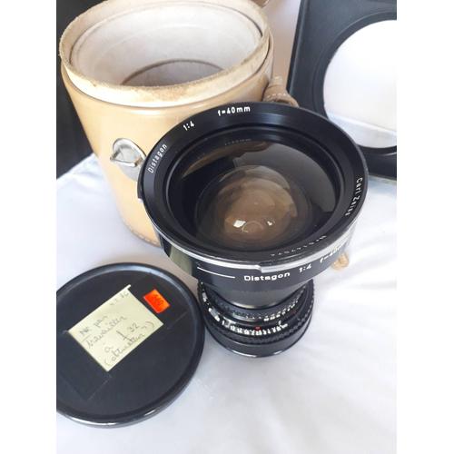 objectif HASSELBLAD DISTAGON 40 mm F 4 carl zeiss pour 500 CM et autres avec étui